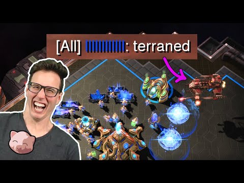 Protoss was NOT happy with this BC all in ROFL | Most Annoying Player #6 - StarCraft 2