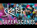 Sketch Super Scenes Sketch The Man With The Perfect Plan Chiyaan Vikram