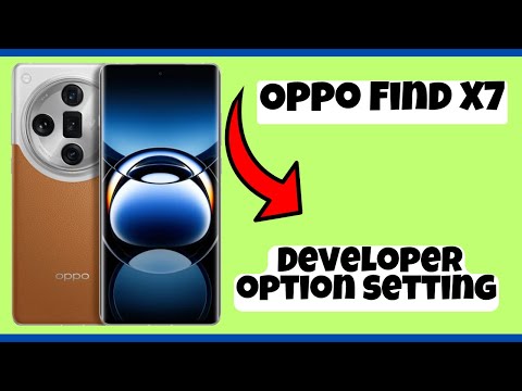 Enable developers option Oppo Find X7 || how to turn on developer option || Developer option setting