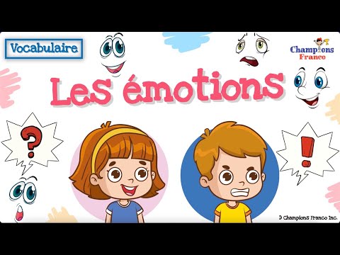 Les émotions ~ Emotions in French 😄😩 I French For Kids 🇫🇷 #frenchforkids #championsfrancoacademy