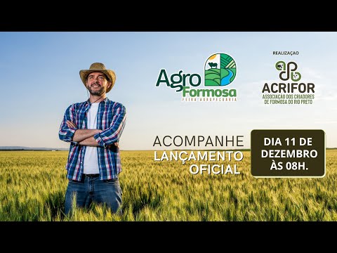 Lançamento Feira Agropecuária AgroFormosa