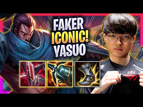 FAKER BRINGS BACK HIS ICONIC YASUO! - T1 Faker Plays Yasuo MID vs Corki! | Season 2024