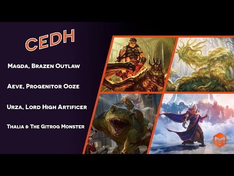 CEDH - Magda VS Aeve VS Thalia & Gitrog VS Urza