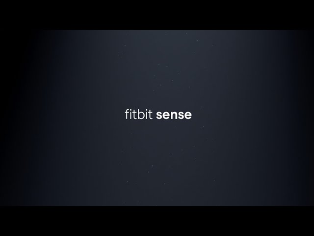 Fitbit Sense Smartwatch Carbone Noir/Acier Inoxydable Graphite video