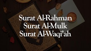 Download lagu Surat Ar Rahman Surat Al Mulk Surat Al Waqi'ah - Ismail Ali Nuri mp3 Download lagu Surat Ar Rahman Surat Al Mulk Surat Al Waqi'ah - Ismail Ali Nuri mp3