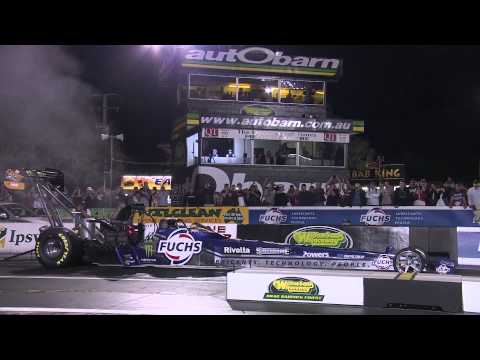 Phil Lamattaina FUCHS Top Fuel dragster resets the Willowbank Raceway track report for mile per hour
