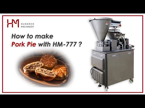 How To Make Pork Pie With HM-777 Multipurpose Dumpling Stuffing Machine