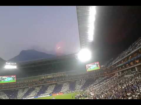 "Recibimiento mty vs pachuca 2016" Barra: La Adicción &bull; Club: Monterrey