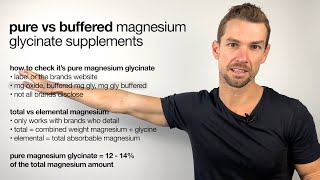 Magnesium Glycinate Supplements: Make Sure You're Buying Pur