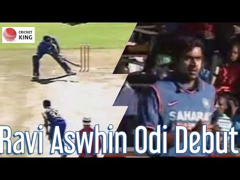 Ravichandran Ashwin ODI Debut (38 & 2/50) | Zimbabwe Triangular Series 2010