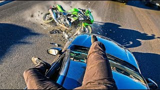 Insane MOTORCYCLE CRASHES Riders Hope Never Happen
