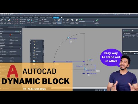 How to make AutoCAD Dynamic Block | Stretch & Scale Command - Part 1