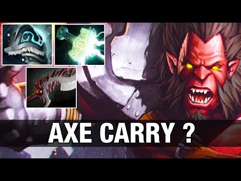 OP AXE CARRY ? Draskyl Plays AXE With Abyssal Blade and Mjollnir - Dota 2