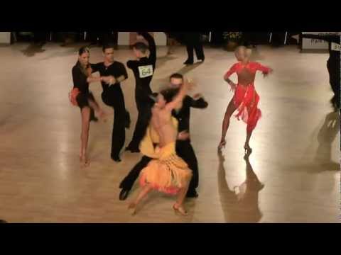 00245 Latvia Open 2012 WDSF Latin 1/16 Pasodoble - Nikolay Chernov & Evgenia Florinskaya