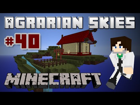 Minecraft FTB Agrarian Skies - Ep 40 - Greatwood Trees