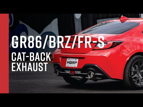 2013+ SUBARU BRZ/TOYOTA GR86/SCION FR-S // MBRP 3" Cat-Back, Dual Rear Exit Exhaust