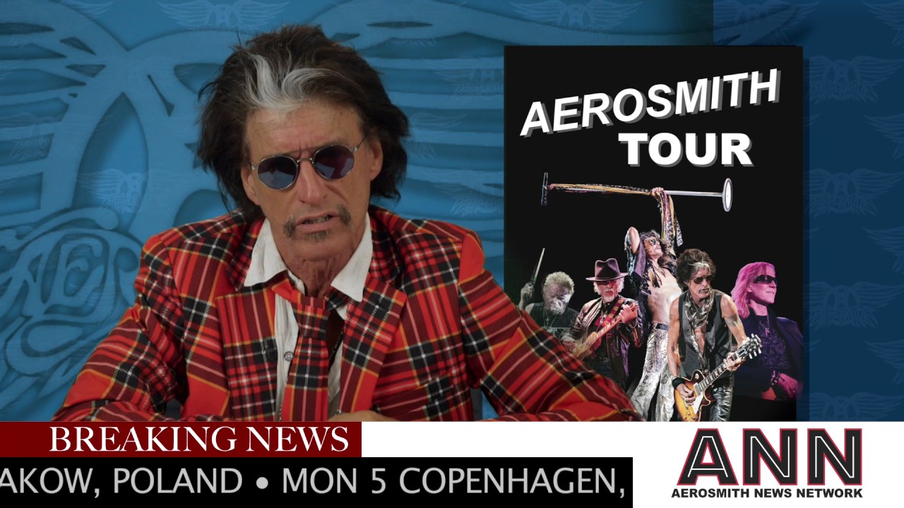 Aerosmith News Network: Aero-Vederci Baby! European tour announced - YouTube