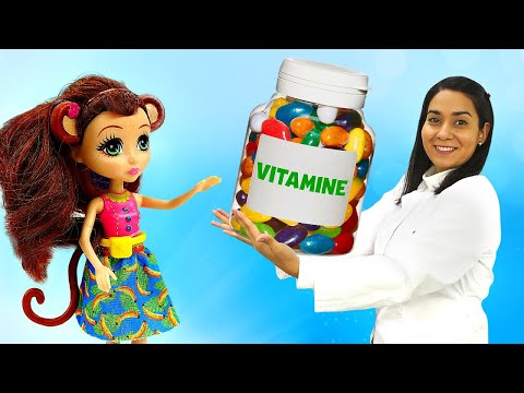 Doktor Aua eilt zur Hilfe. Puppen Video für Kinder. 2 Folgen mit Doktor Aua