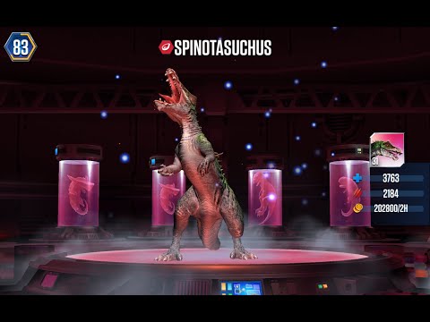 Finally Level 40 Spinotasuchus!
