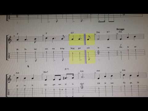 Änglamark   4 Ukulele    Sven Bertil Taube   Enjoy! ;-)