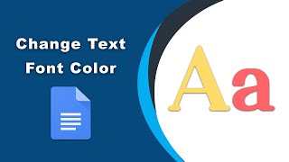 How to change text color in google docs app