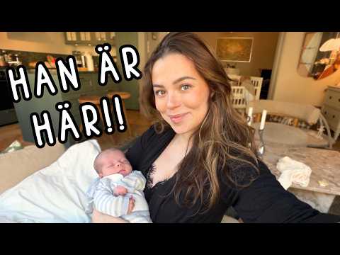 Vår förlossning blev tuff 💔 | Vlogg