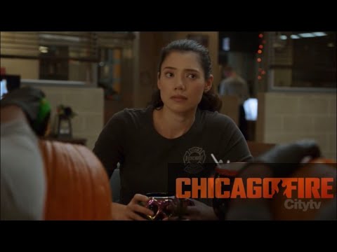 Ritter and Gallo yell at Violet / new Chicago fire