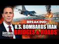 U S Airstrikes POUND Iran Bridges Roads Hormuz Surveillance Tower COLLAPSES Watchman Newscast