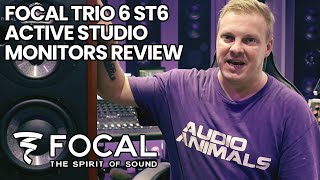 Video thumbnail for Focal Trio 6 ST6 Active Studio Monitors Review by Audio Animals Studio