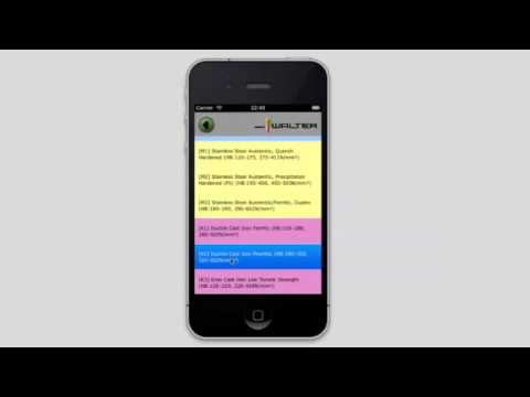 Walter Tools More App for iOS