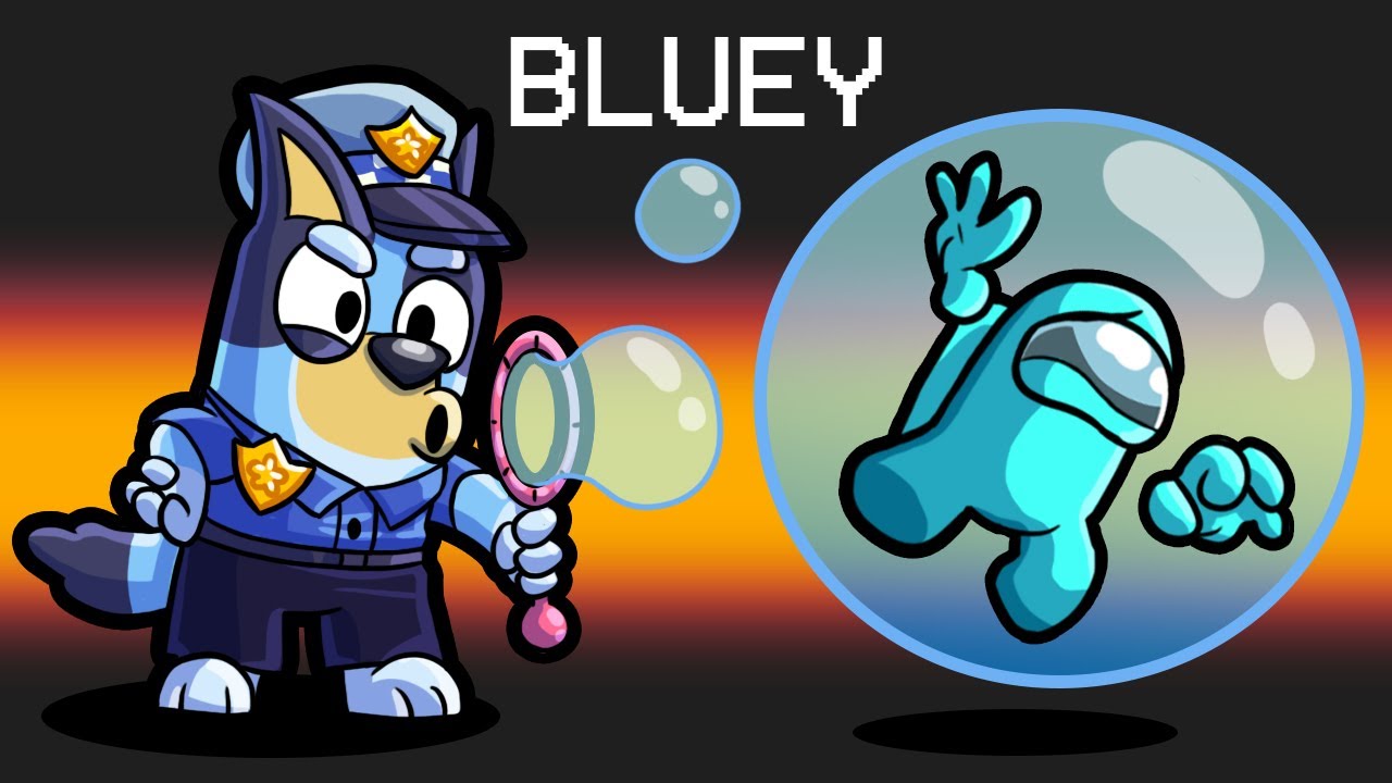 Bluey in Among Us