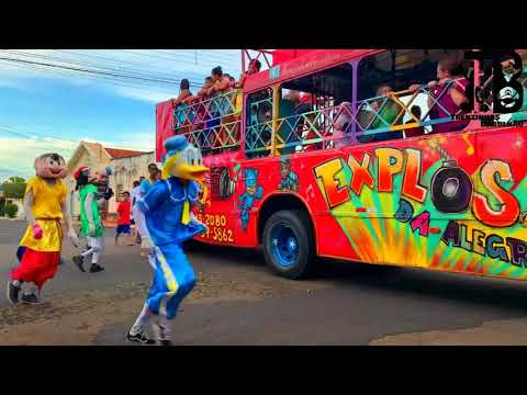 EXPLOSÃO DA ALEGRIA E PERSONAGENS NO DOMINGO!! TRENZINHOS BARULHÃO!!