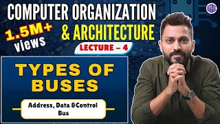 L-1.4:Types of Buses (Address, Data and Control) in Computer Organization and Architecture