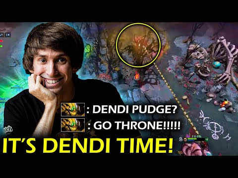It's Dendi Time!! Dondo Try First Game Pudge in 7.33 Patch!!
