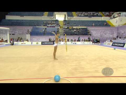SOLDATOVA Aleksandra (RUS) - 2014 Rhythmic Worlds, Izmir (TUR) - Qualifications Hoop