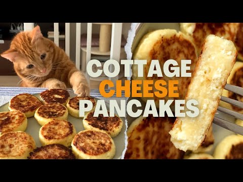 Cottage Cheese Pancakes or Syrniki || High Protein Breakfast