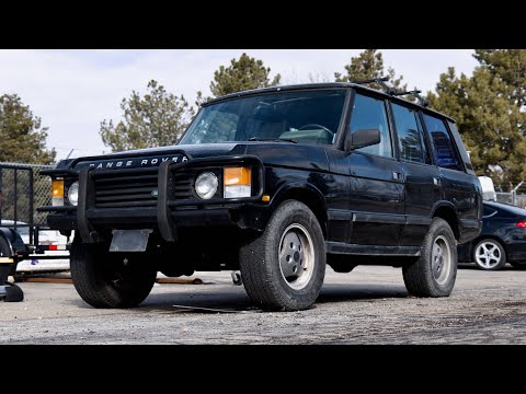 Garage Update: 1990 Range Rover Classic Rescue