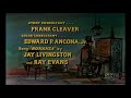 Bonanza Closing Credits April 1 1962