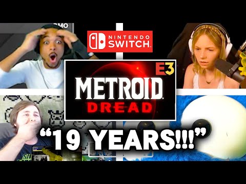 All Reactions to Metroid Dread Reveal Trailer - Nintendo Direct E3 2021
