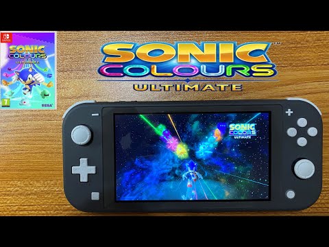 Sonic Colors Ultimate Nintendo Switch Lite Gameplay (First Impression)