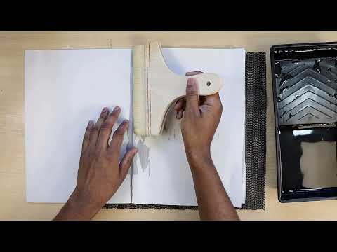 Japanese Woodblock Printing - Making A Damp Pack