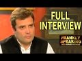 Frankly Speaking with Rahul Gandhi - Full Interview.