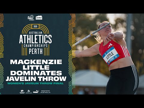 Women's Javelin Throw Final | 2025 Australian Athletics Championships