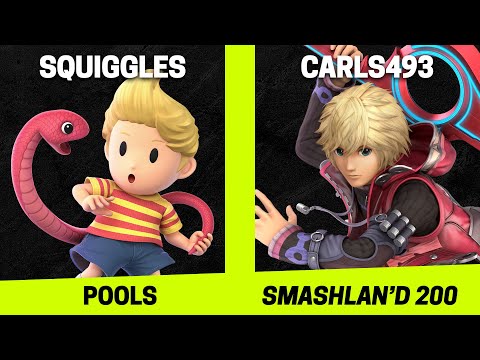 SmashLAN'd 200 Singles Pools - Squiggles (Lucas) vs Carls493 (Shulk) - SSBU Tournament