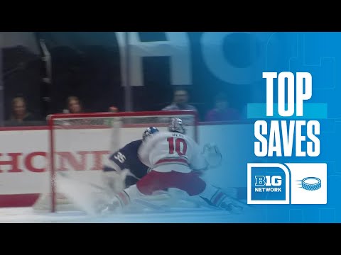 Top Goaltender Saves of the Game: Penn State at Ohio State | Big Ten Hockey | 10/30/2025