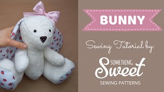 How to sew Memory Easter Bunny - FREE Sewing Tutorial