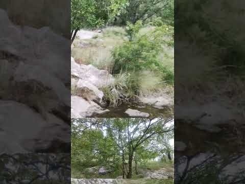 un instante de caminata por el Río de Los Sauces, Calamuchita, Córdoba, Argentina. (Puente Comini)