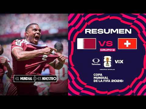 ملخص مباراة قطر ضد سويسرا بتاريخ 2026-06-13