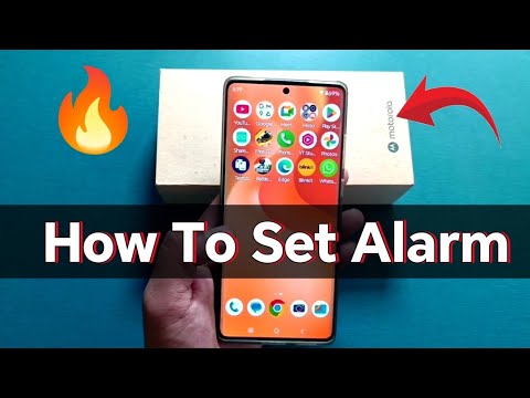 Motorola Phone: Clock Alarm Settings | How to set alarm on Motorola mobiles
