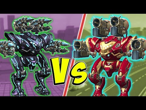 SCOURGE VS TARAN Spectre Mk2 Brawler Showdown - War Robots Gameplay WR